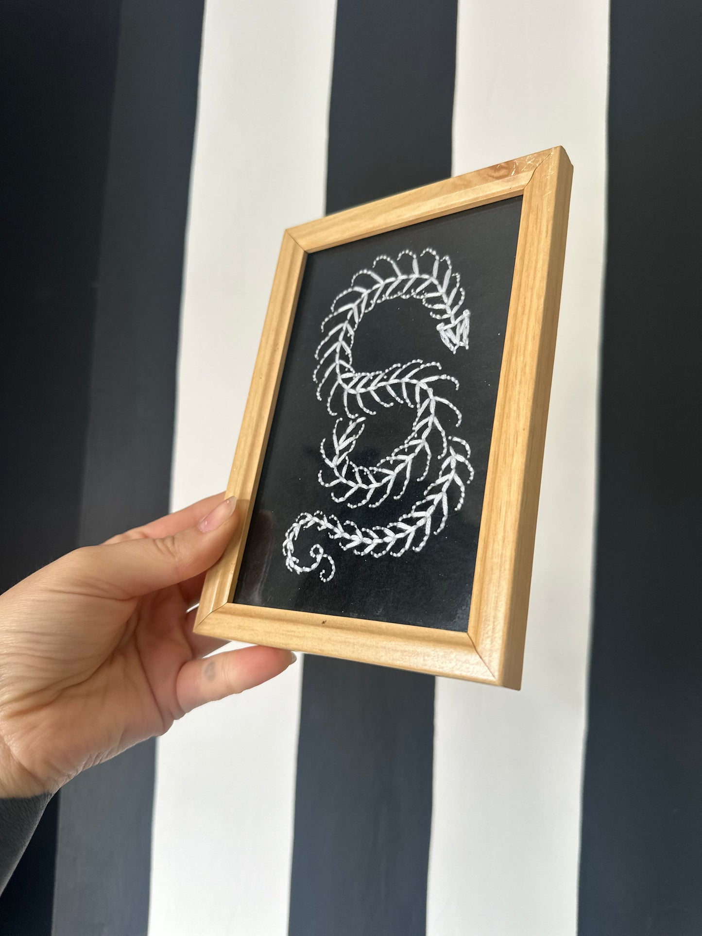 EMBROIDERED TAXIDERMY SNAKE