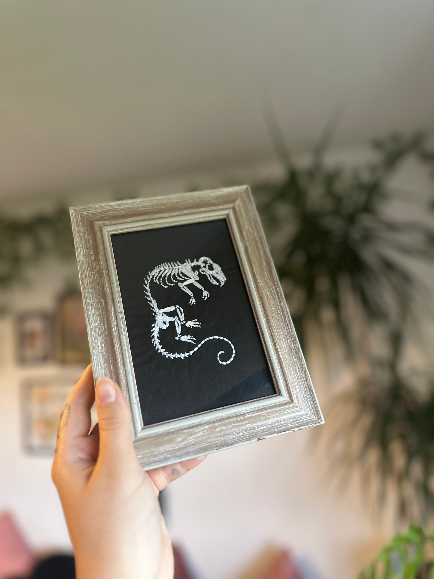 EMBROIDERED TAXIDERMY RAT