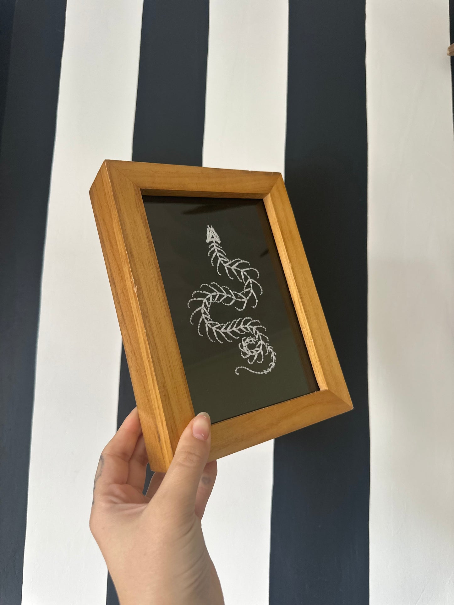 EMBROIDERED TAXIDERMY SNAKE